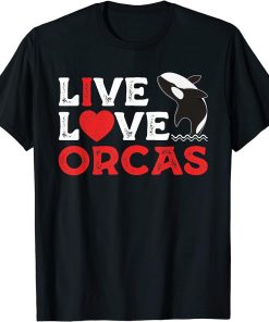 Funny Orca Lover Graphic for Women Men Kids Orca Lover T-Shirt