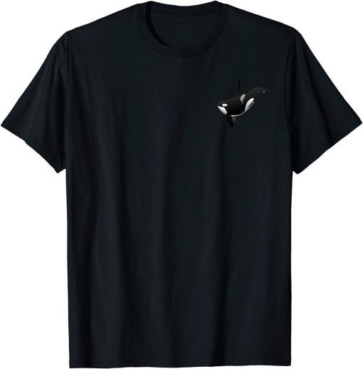 Orca Killer Whale - Pocket T-Shirt